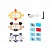 Фото makeblock mtiny - дошкольный образовательный робот coding kit для детей 4+